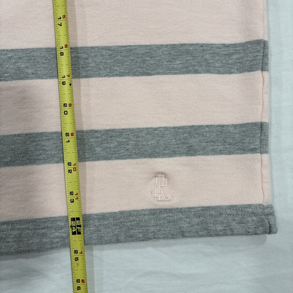 Lauren Ralph Lauren Women's 1/4 Zip Pullover‎ Size Large Striped Cotton Casual - Picture 10 of 16